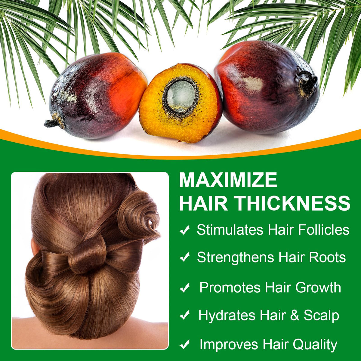 VXHDAG product label close-up highlighting 100% pure Batana oil ingredients