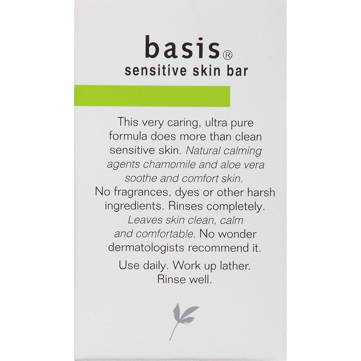 Vxoyo Basis bar close-up texture showing smooth surface and gentle lather potential
