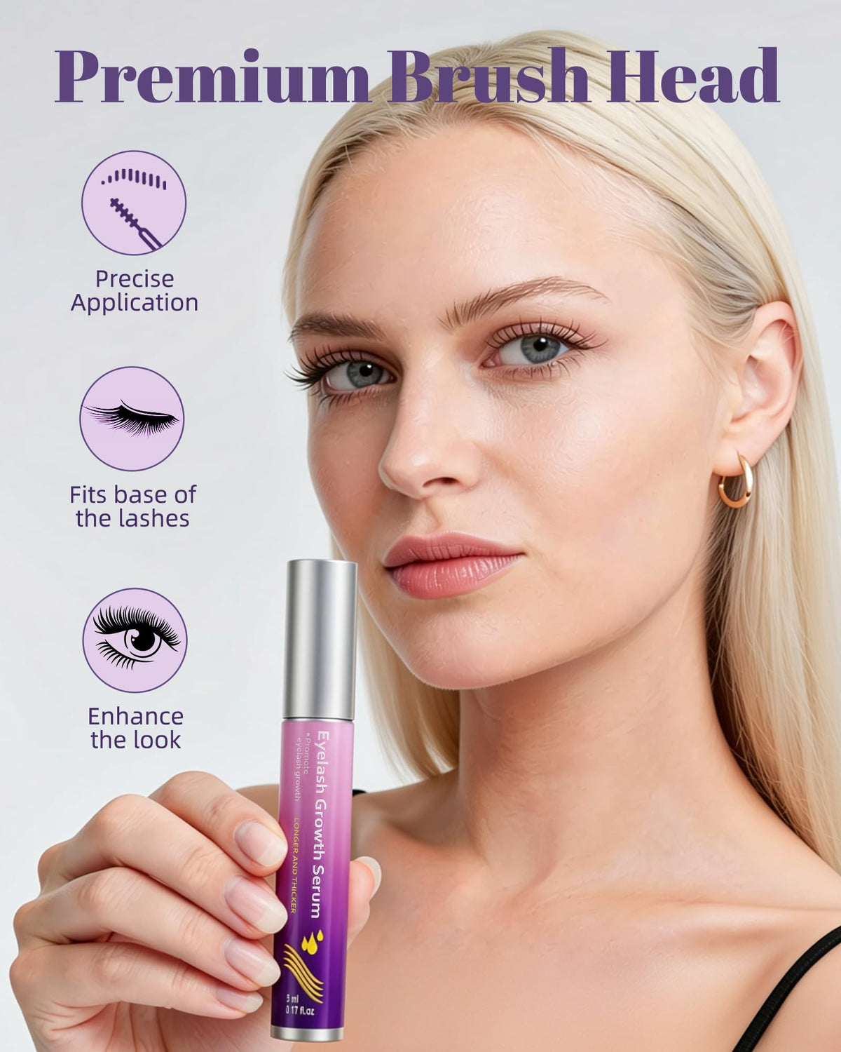Vxzit precision applicator close-up for easy, no-mess nightly application