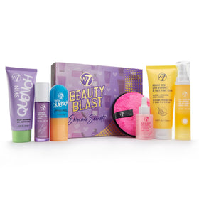 W7 front packaging showing the complete seven-piece set and gift-ready design
