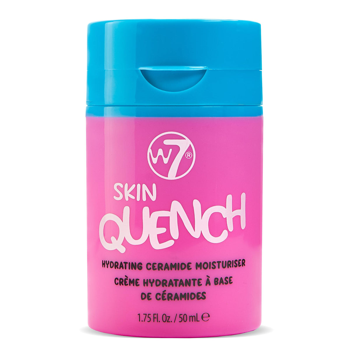 W7 cream texture swirl showing rich hydration and smooth application