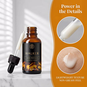 Generic Walker Skin Protect black castor oil ingredient close-up highlighting nourishment