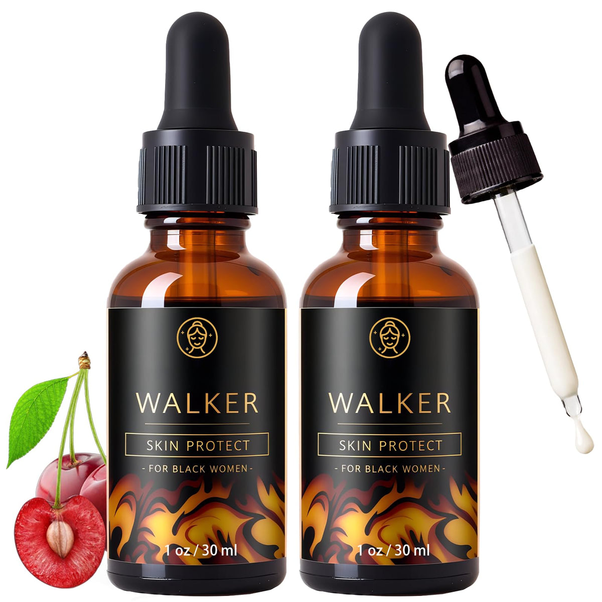 Generic Walker Skin Protect front packaging showing bottle and label benefits