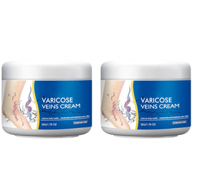 Wanban front packaging showing two cream tubes and calming design for leg care