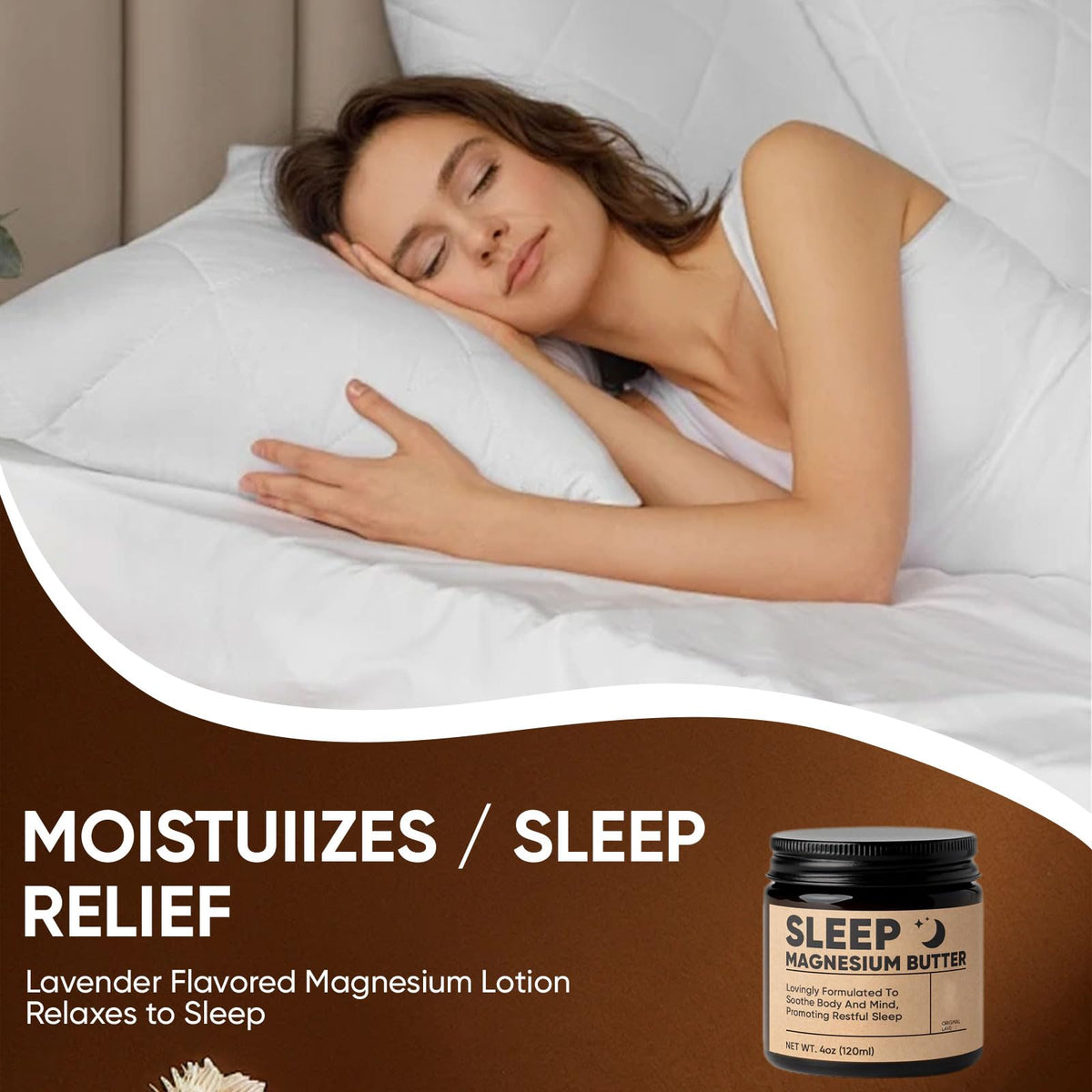 Wanciment magnesium butter arnica detail emphasizing soothing botanical comfort