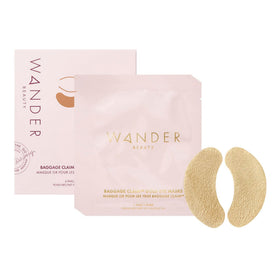 Wander Beauty front packaging showing six pairs and gold foil design for travel convenience