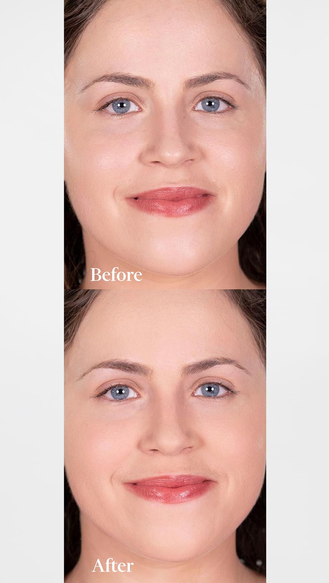 Wander Beauty powder being applied with brush for a natural, shine-controlling result