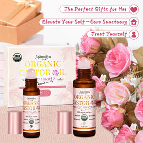 Warmify roll-ons staged in spa setting promoting relaxation and daily ritual