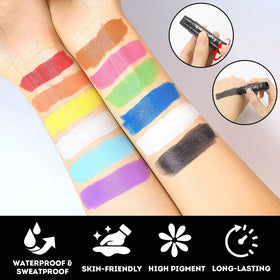 Warmify stick texture close-up revealing smooth, solid pigment for long wear
