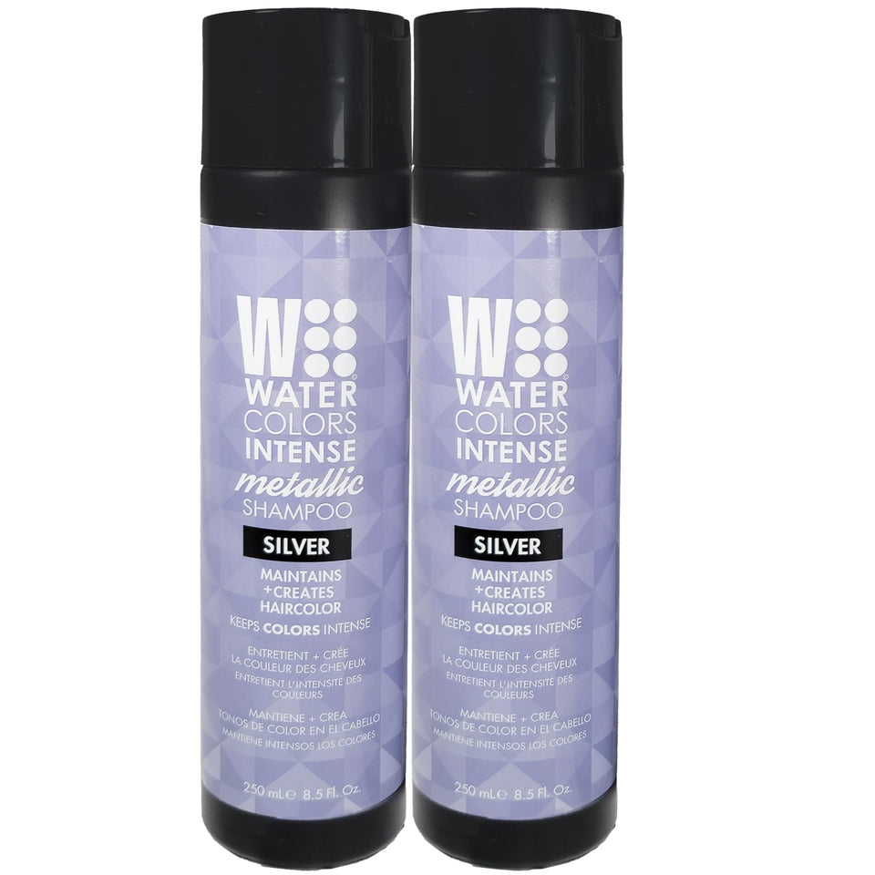 Watercolors silver front packaging showing product and benefits