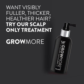 Watermans demonstration of scalp application improving targeted areas