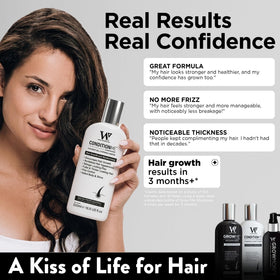 Watermans conditioner and serum set showing compatible routine benefits