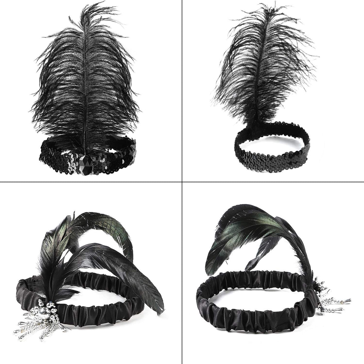 WATINC headband worn at party showing instant Gatsby-style flair