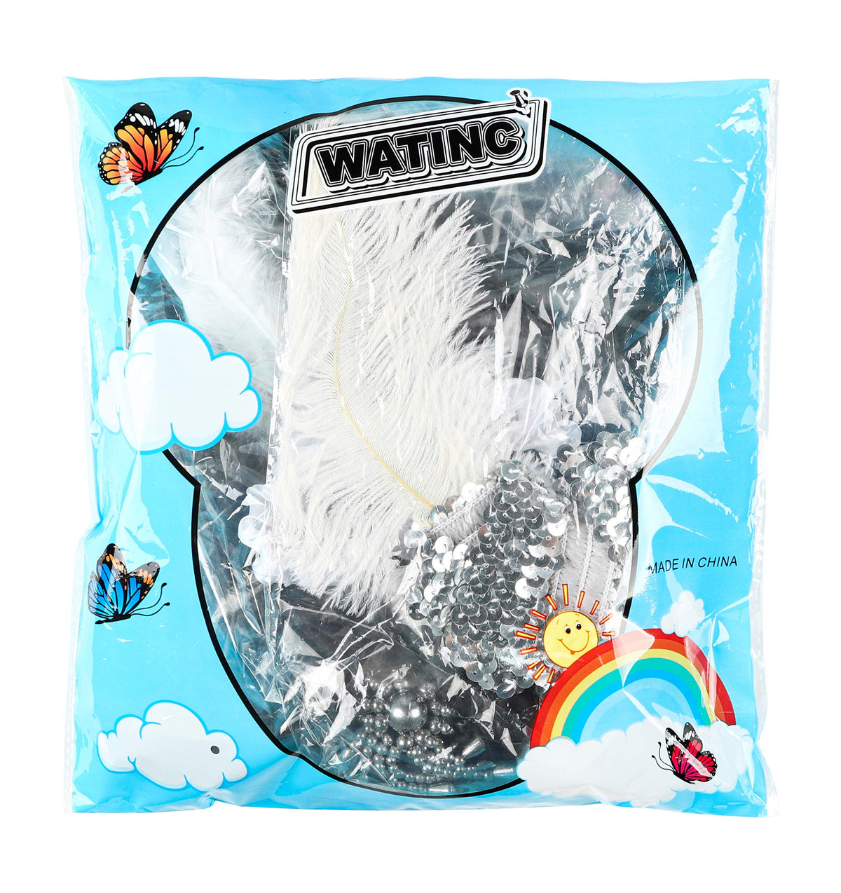 WATINC headbands neatly stored showing compact reusable convenience