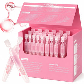 Watofun front packaging showing 40 ampoules and compact box for travel convenience