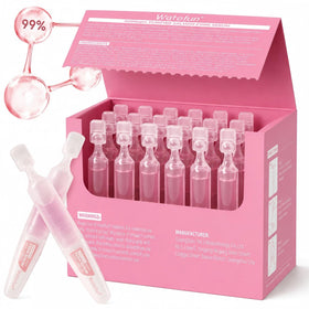 Watofun front packaging showing 60 ampoules and brand for travel-ready hydration