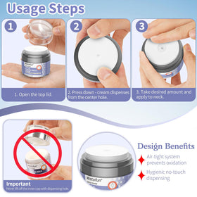 Watofun jar beside a coin for size and scale and easy daily use