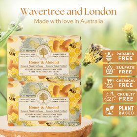 Wavertree & London close-up lather texture showing creamy moisturizing foam