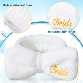 Wavwavw bridesmaid scrunchie detail highlighting soft texture and elasticity