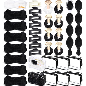 Wavyknot front packaging shot showing entire favor set and neat presentation