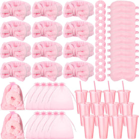Wavyknot front packaging showing full 60-piece kit and pink theme benefits presentation