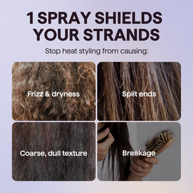 wavytalk texture droplet on hair highlighting lightweight moisture