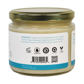 Hand applying Waxelene balm demonstrating quick absorption benefit