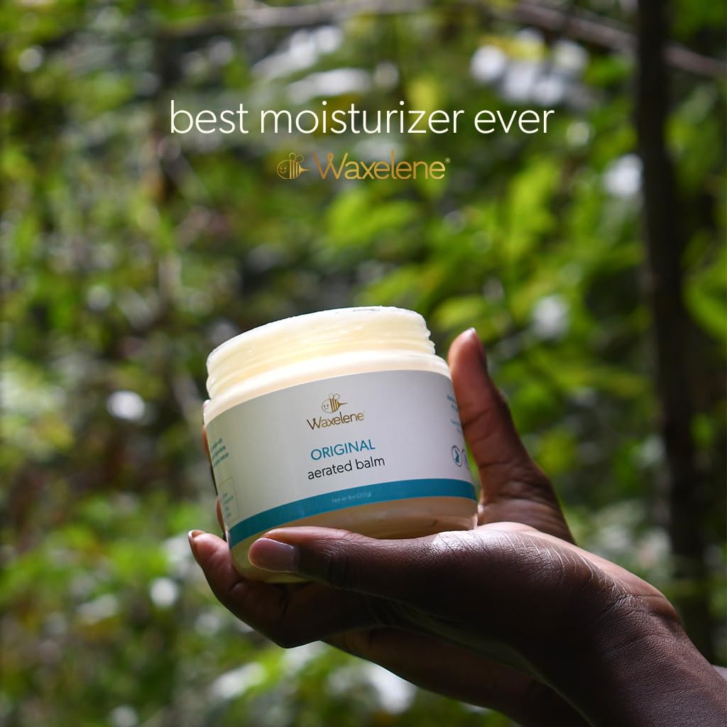 Waxelene used on face and lips for gentle, non-greasy moisture
