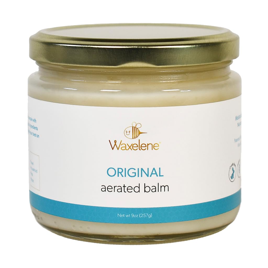 Waxelene large jar front packaging showing label and size benefits