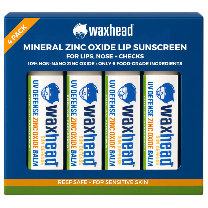 Waxhead front packaging mint 4-pack shows product set and labels for quick identification and convenience