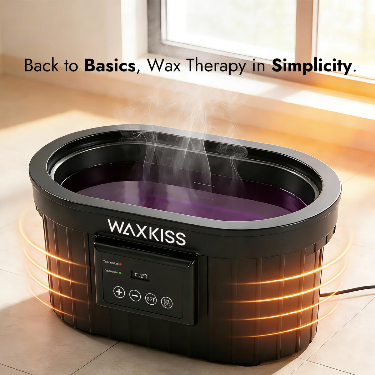 waxkiss accessories layout with mitts booties and liners for hygienic treatments