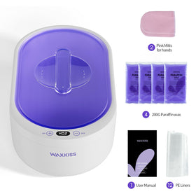 waxkiss salon lifestyle setting on counter showing professional presentation benefit