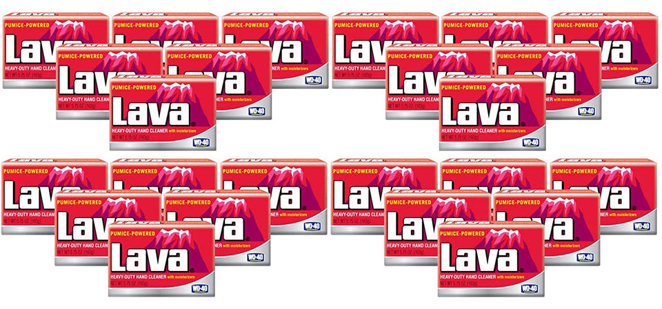 WD-40 Lava bar front packaging showing brand and heavy-duty cleaning benefit