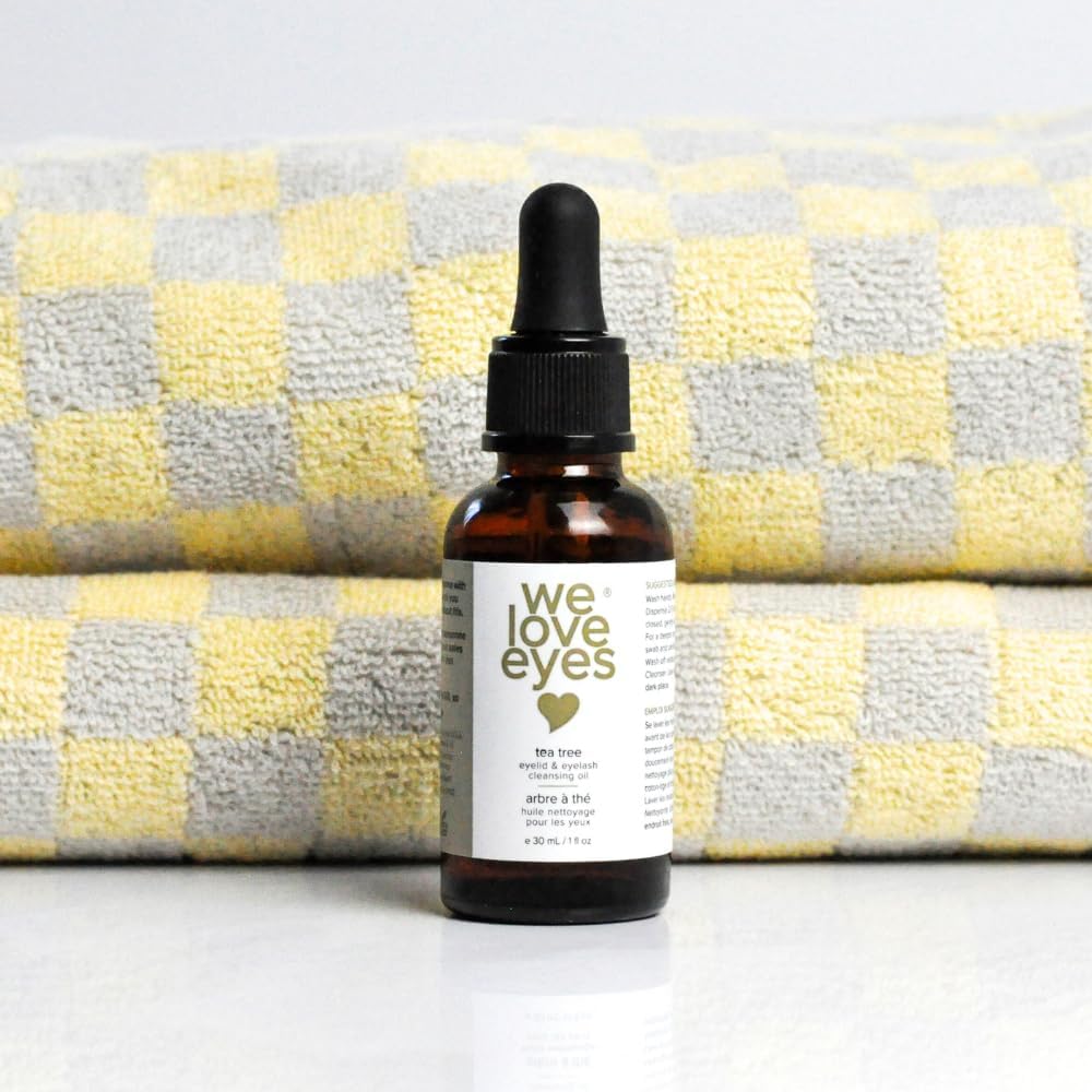 We Love Eyes close-up oil texture illustrating gentle removal