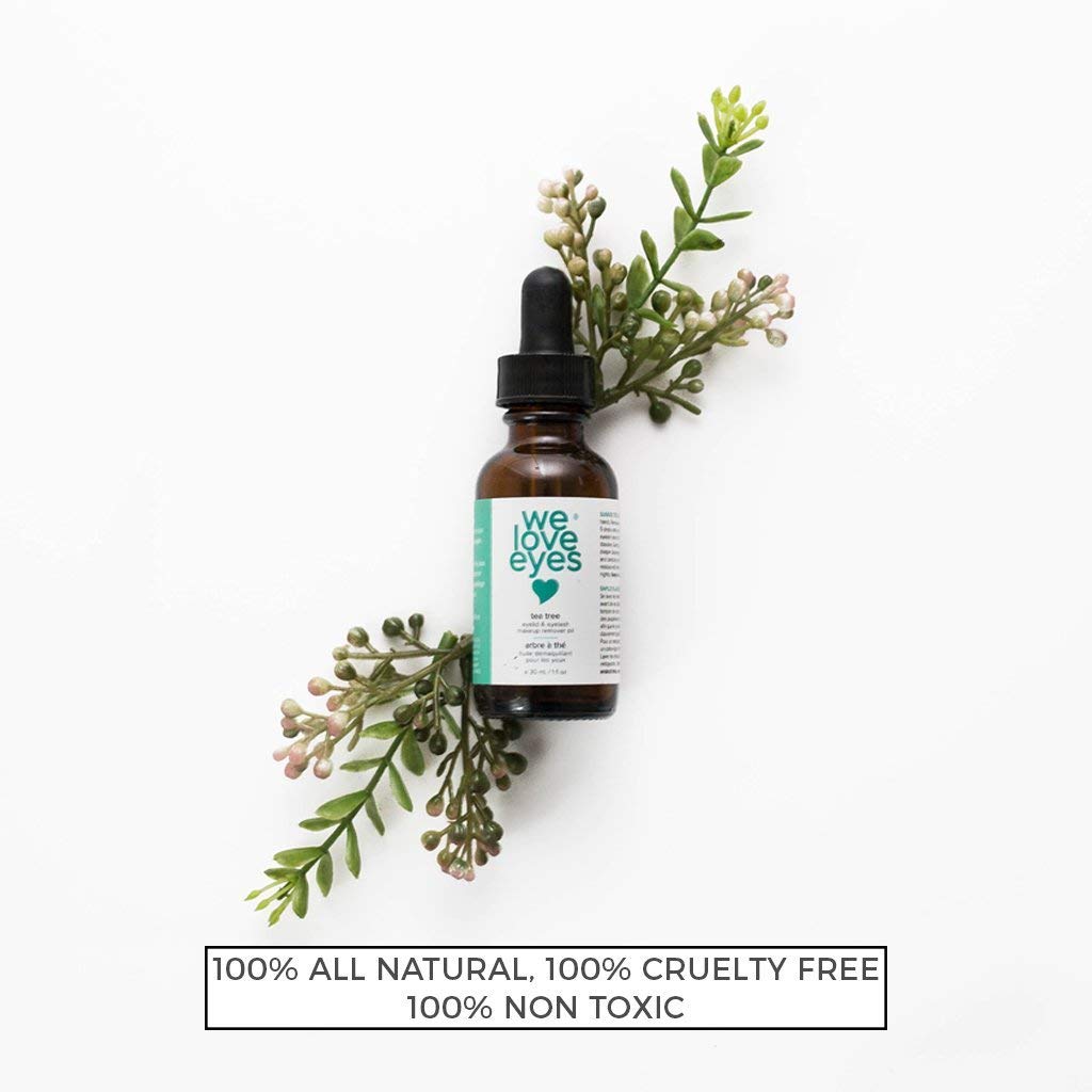 We Love Eyes ingredients list image showing non toxic and vegan benefit