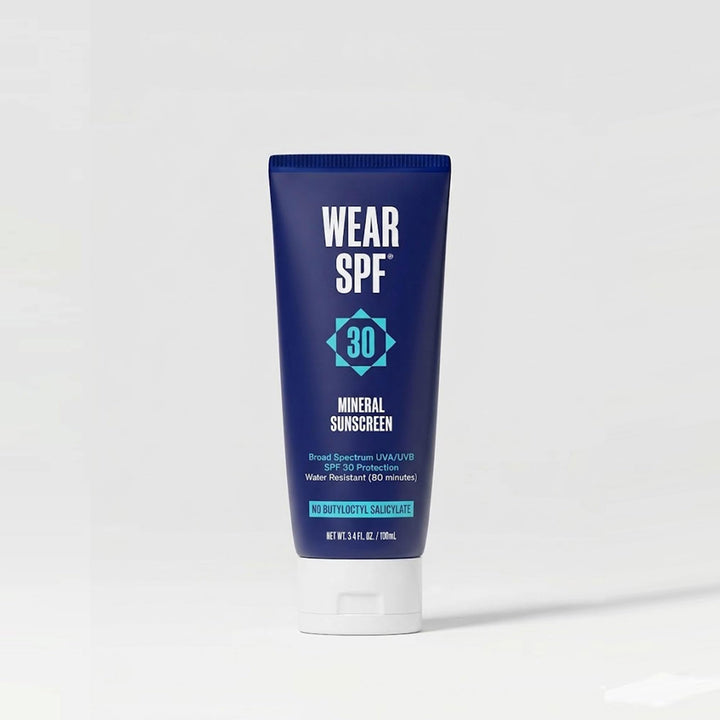 WearSPF front packaging showing product and SPF benefits for active protection