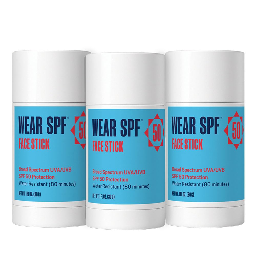 WearSPF sport stick front packaging showing compact SPF 50 protection