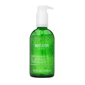 Weleda Deep Cleansing Gel front packaging showing label and benefit of balanced skin