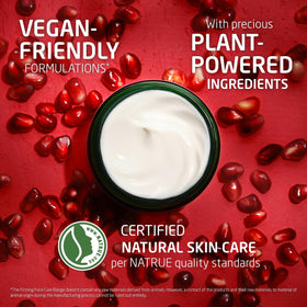 Weleda maca root plant close-up emphasizing plant peptides for firmer-looking skin
