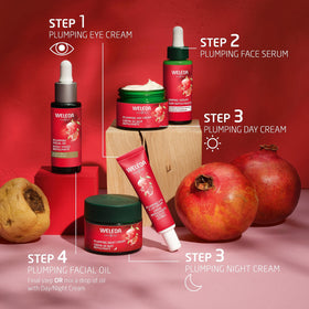 Weleda label close-up with NATRUE certification for natural formulation