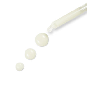 Weleda plumping serum bottle next to ruler for scale and cap detail benefit: travel-friendly size