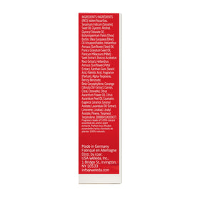 Weleda hand cream in user’s hand showing quick use and softening benefit
