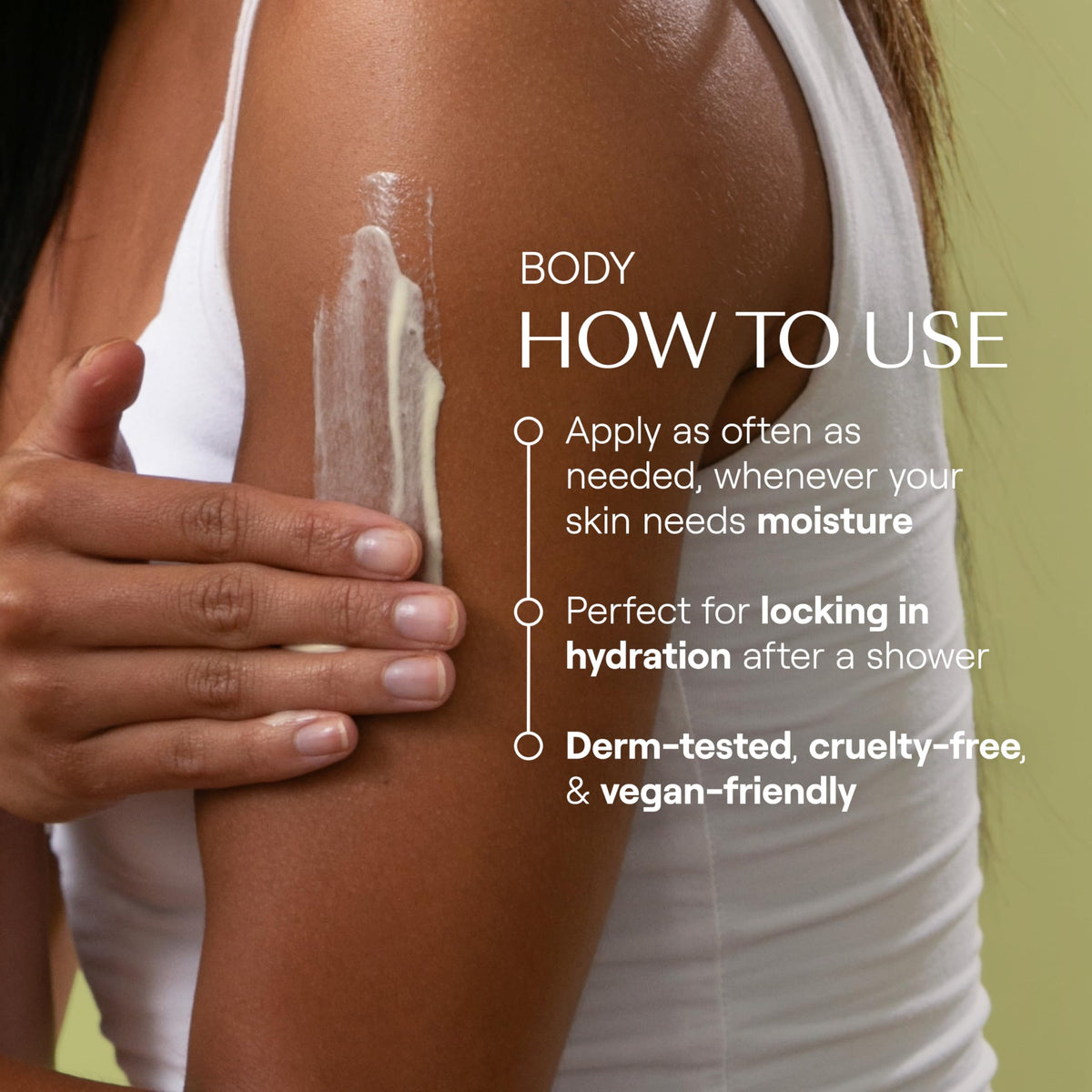 Weleda bottle beside hand to show size and travel-friendly use