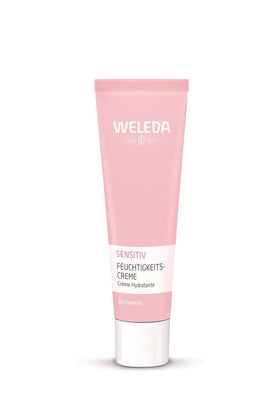 Weleda front packaging showing tube and product name for gentle hydration