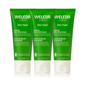 Weleda Skin Food front packaging showing product and benefits
