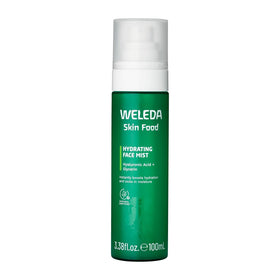 Weleda Skin Food Hydrating Facial Mist front packaging showing bottle and label for instant hydration