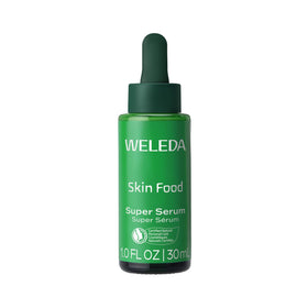 Weleda front packaging showing serum bottle and brand clarity and hydration