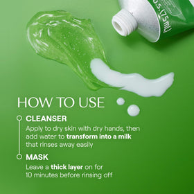 Weleda oil-to-milk transformation in water showing gentle emulsification benefit