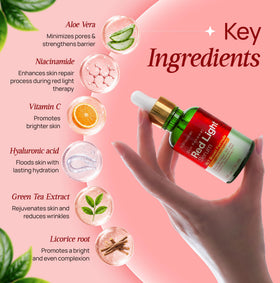 WELL FOUNTAIN dropper dispensing serum showing precise application control