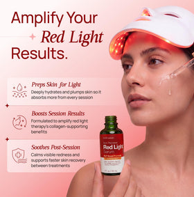 WELL FOUNTAIN gel-serum texture close-up showing lightweight hydrating feel